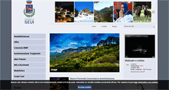 Desktop Screenshot of comune.seui.og.it