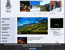 Tablet Screenshot of comune.seui.og.it